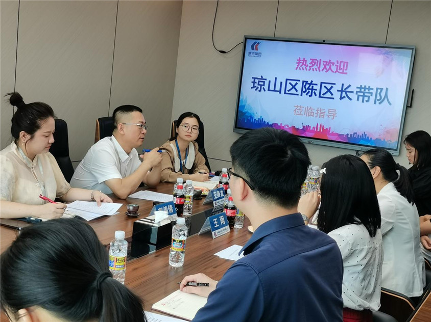 区向导莅临指导，，，，，，，相助助力自贸港